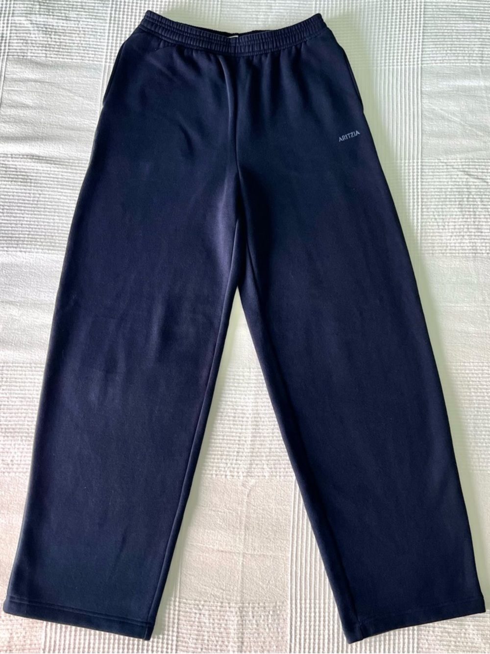 Aritzia Sweatfleece Boyfriend Barrel Sweatpant Admiral Navy S